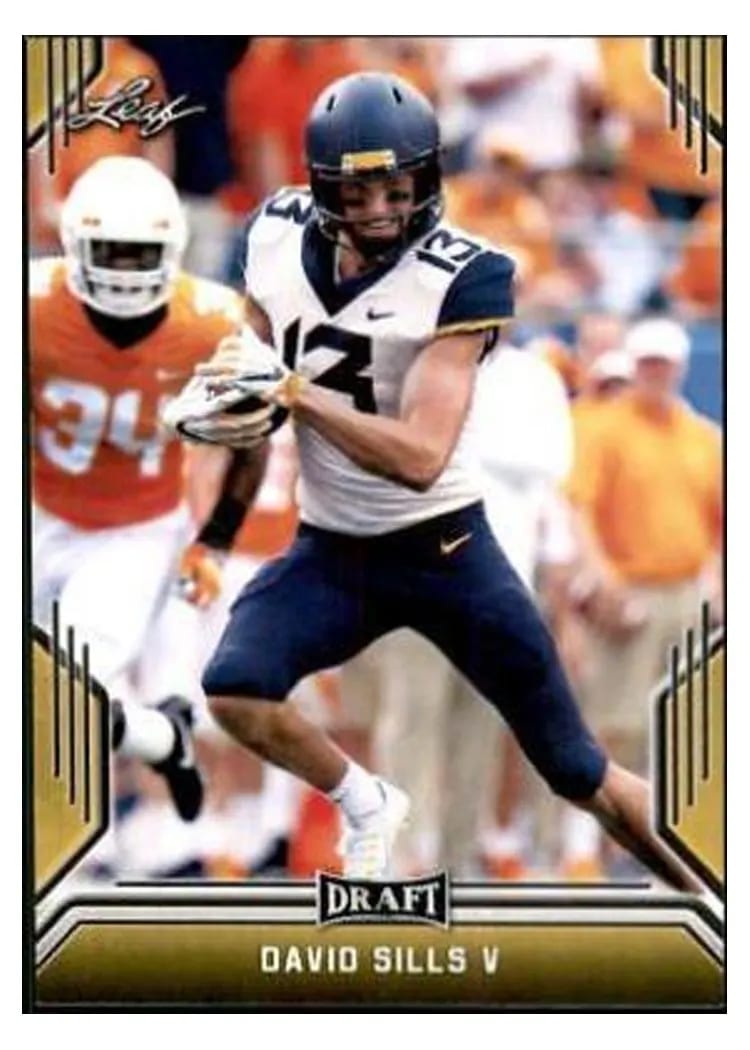 2019 Leaf Draft David Sills V #17 card