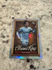 2025 Topps Premier League Chrome King David Silva #CK-13 card