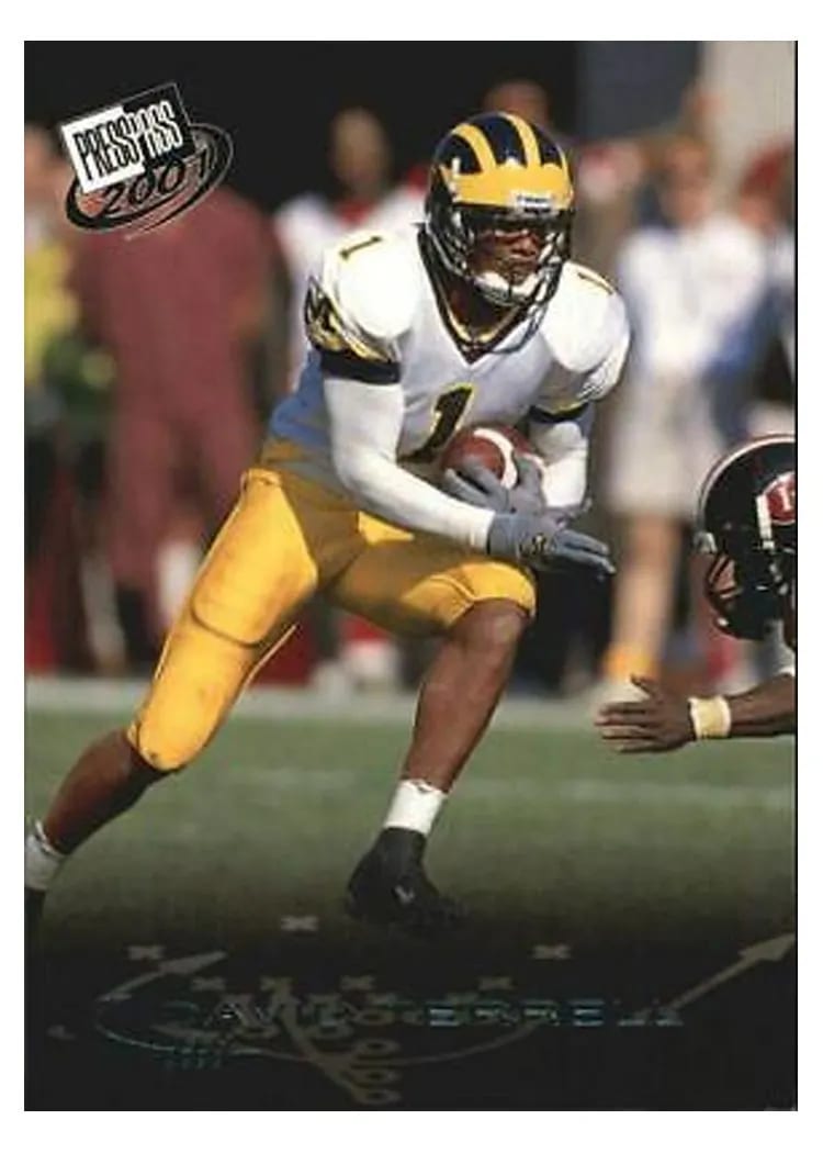 2001 Press Pass David Terrell Torquers #23 card
