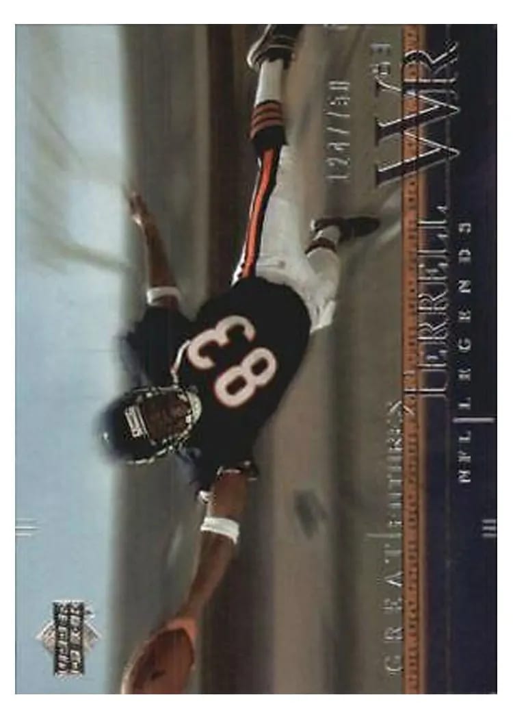 2001 Upper Deck Legends David Terrell #95 card