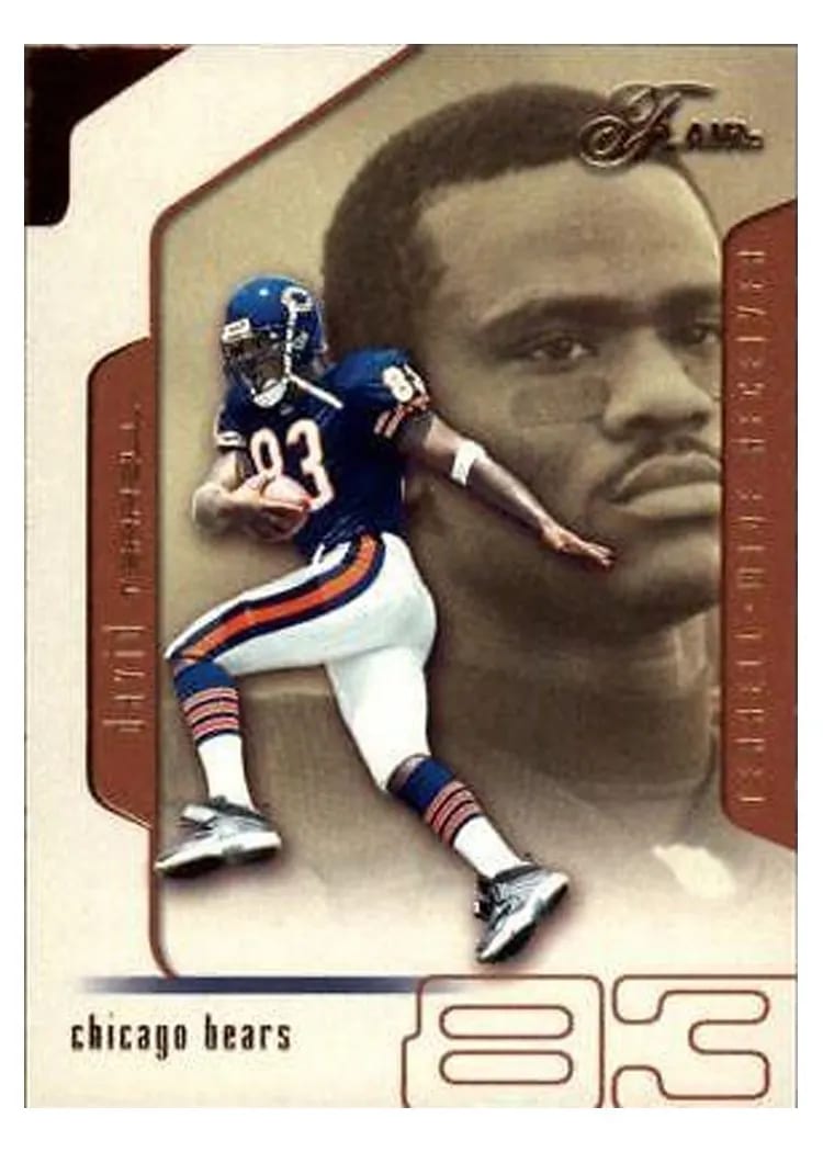 2002 Flair David Terrell #49 card