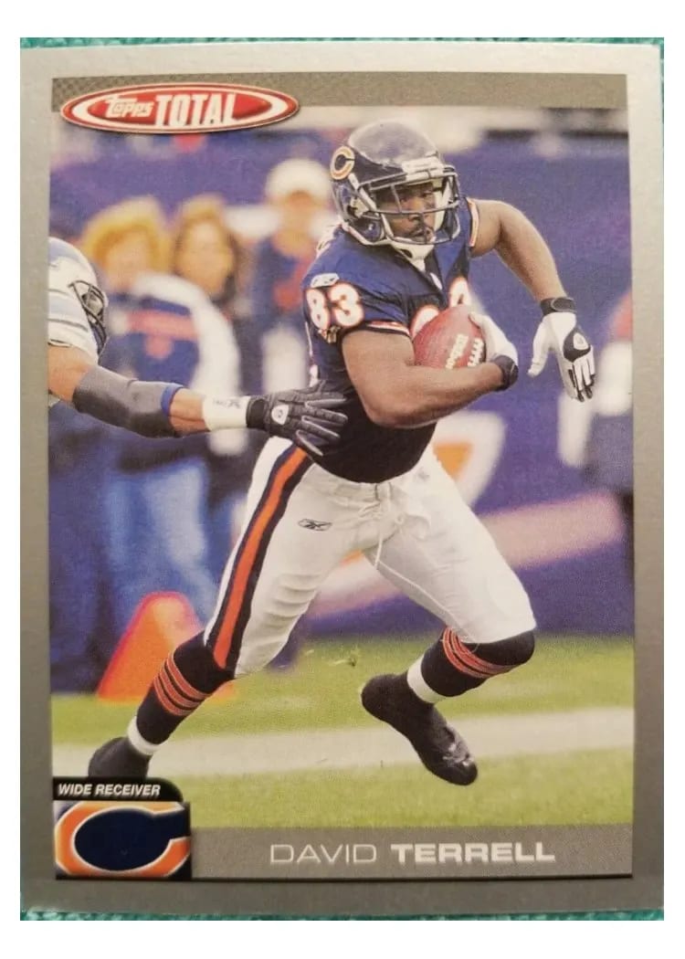 2004 Topps Total David Terrell #33 card