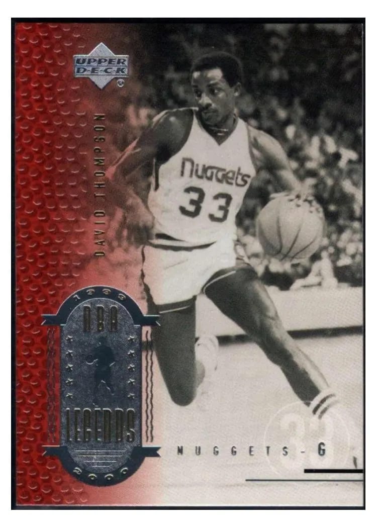 1999 Upper Deck Legends David Thompson #33 card