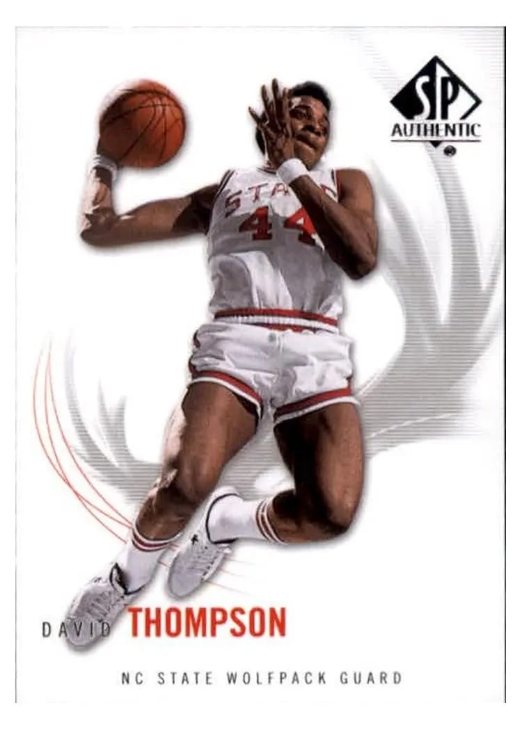 2010 SP Authentic David Thompson #75 card