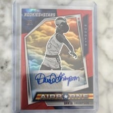 2021-22 Panini Chronicles Airborne Signatures David Thompson #AIR-DTH