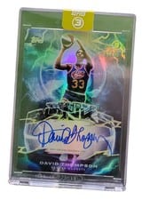 2025-26 Topps 3 Thunderdunk Signatures David Thompson #TD-DT card