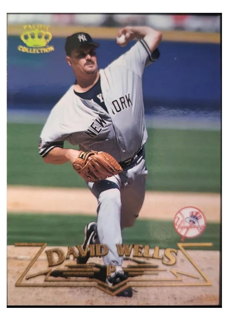 1998 Pacific David Wells card