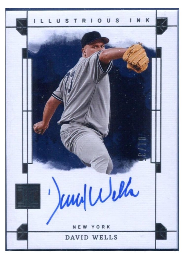 2024 Panini Impeccable Illustrious Ink David Wells #II-DW card