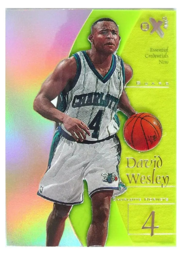 1997 Skybox E-X2001 David Wesley #40 card