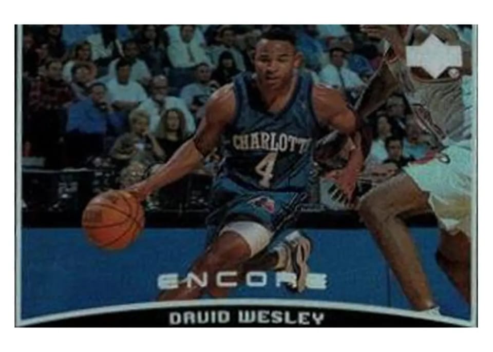 1998 Upper Deck Encore David Wesley #7 card