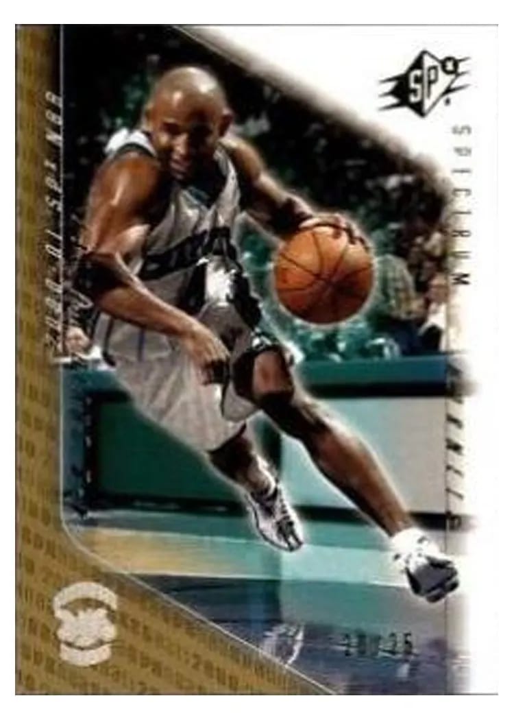 2000 Spx David Wesley #9 card