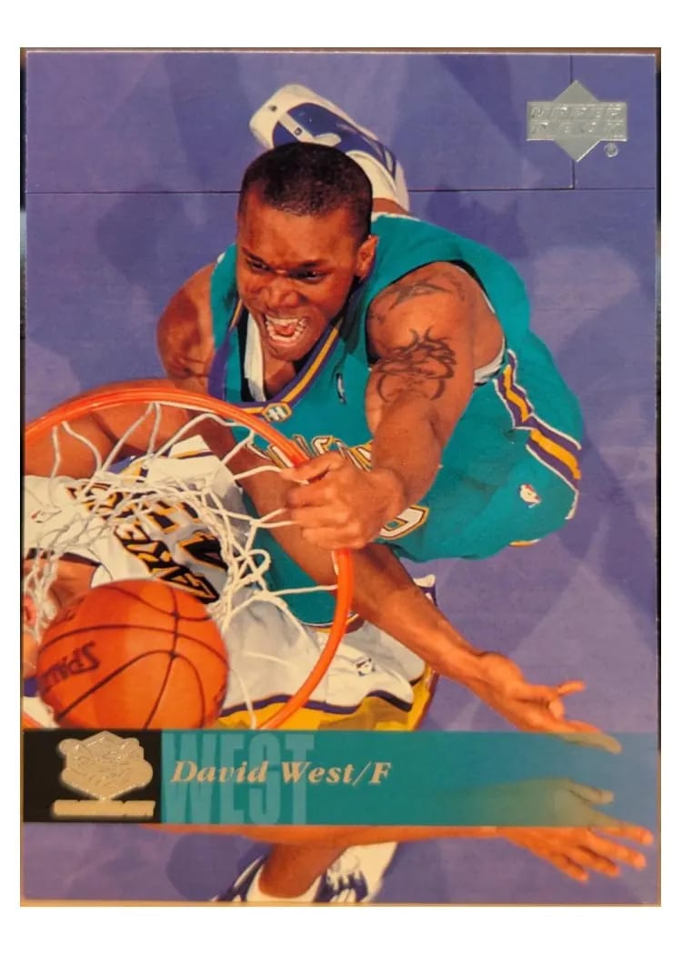 2006 Upper Deck David West #129 card