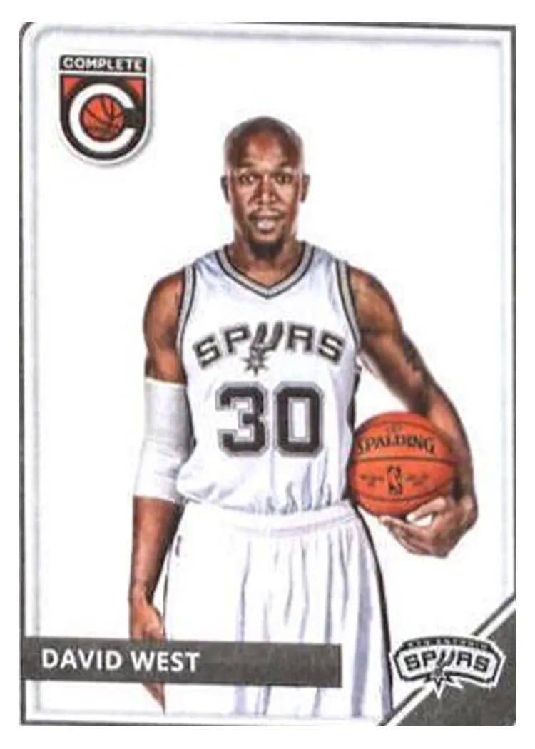 2015 Panini Complete David West #22 card