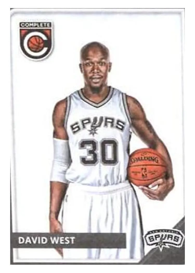 2015 Panini Complete David West #22 card
