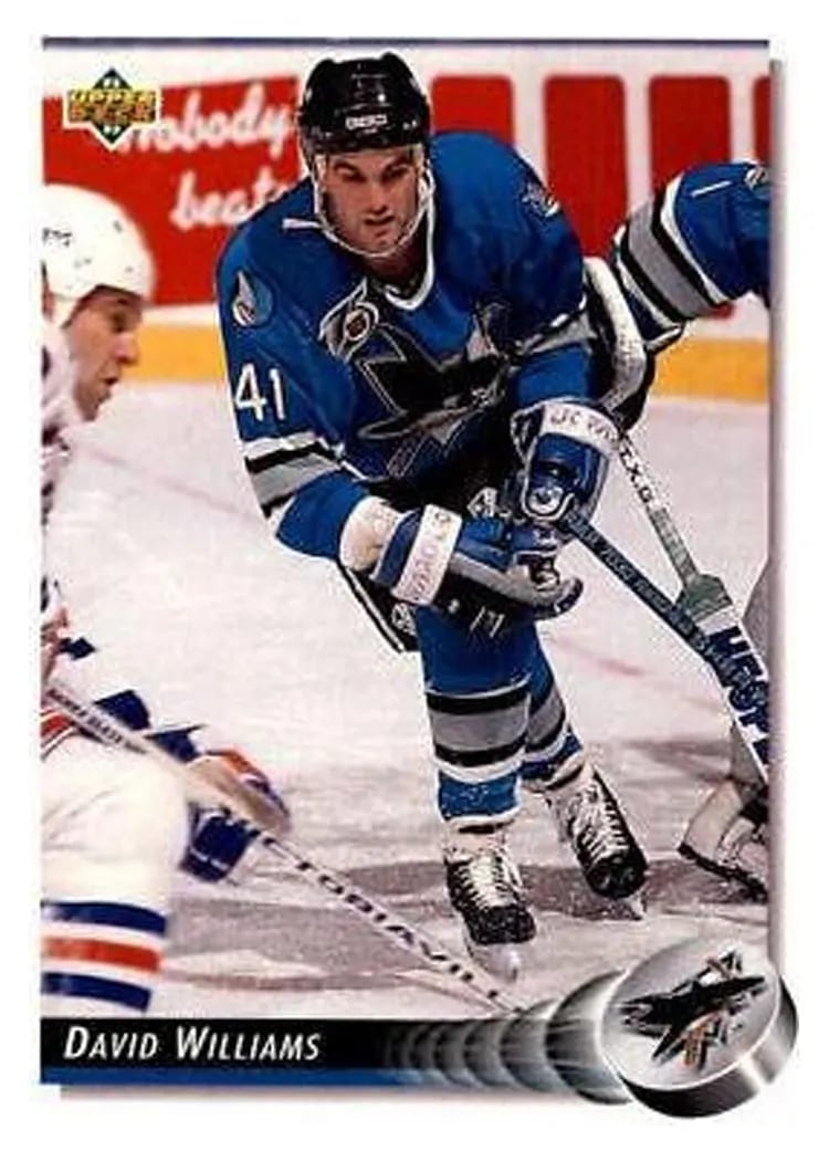 1992 Upper Deck David Williams #51 card