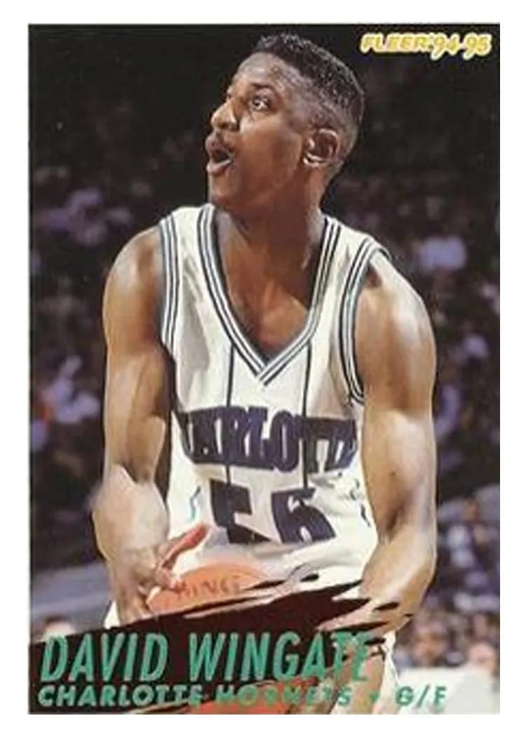 1994 Fleer David Wingate #28 card