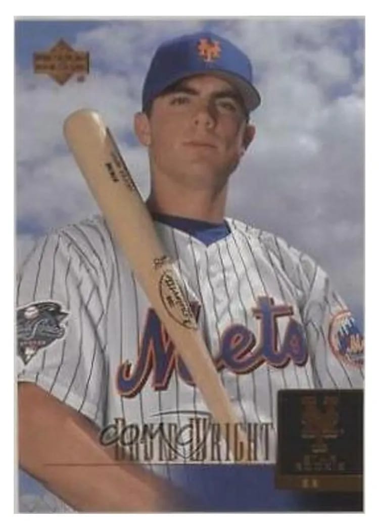 2001 Upper Deck Prospect Premieres David Wright #52 card