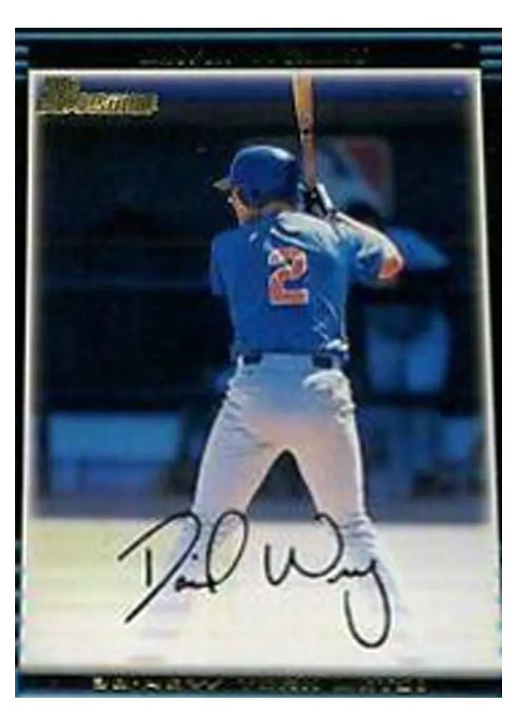 2002 Bowman David Wright #381 card