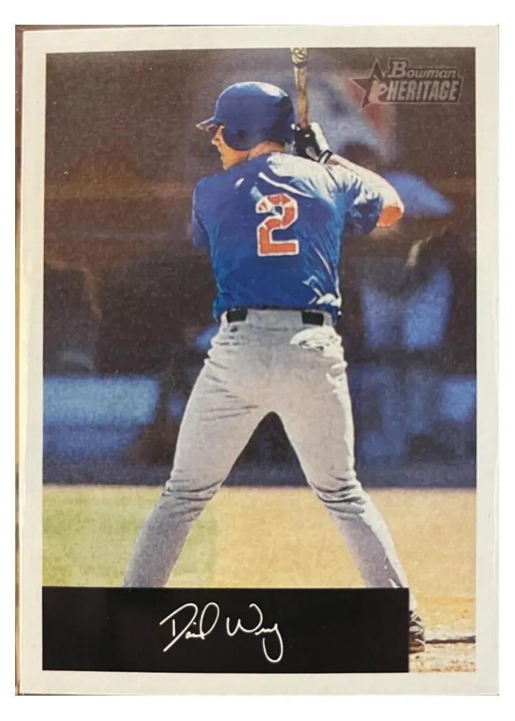 2002 Bowman Heritage David Wright #182