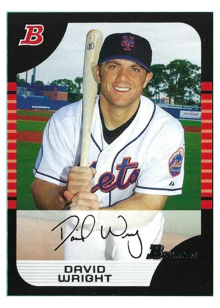 2005 Bowman David Wright #35 card