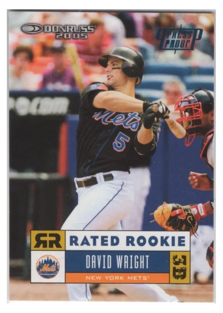2005 Donruss David Wright #33 card