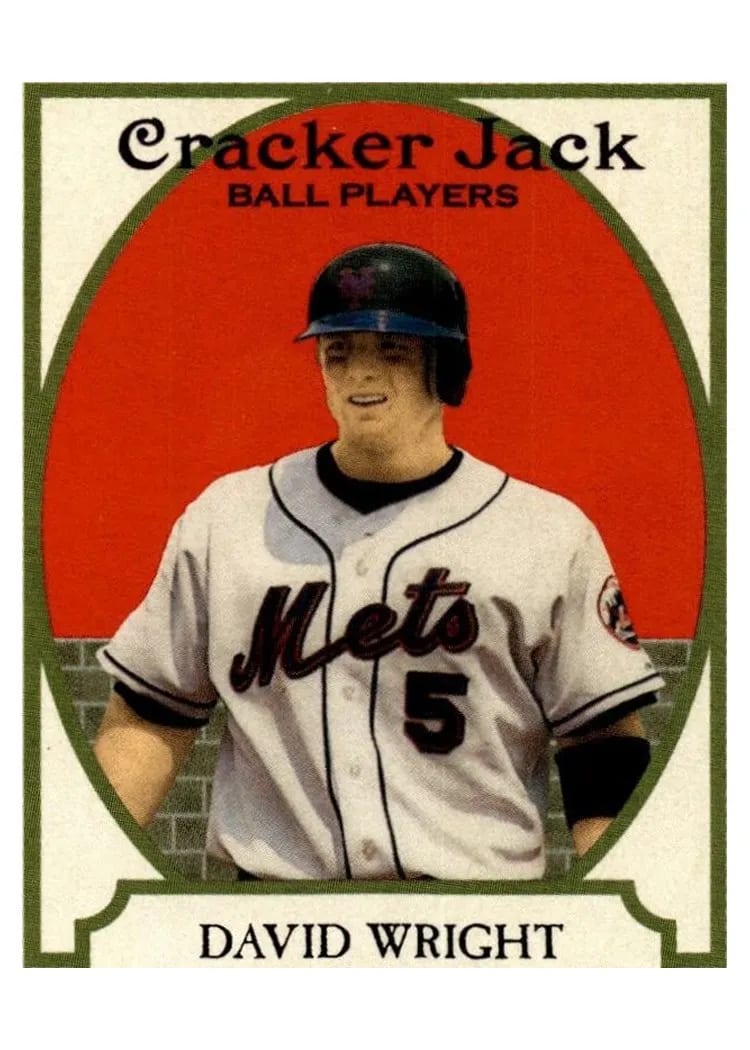 2005 Topps Cracker Jack David Wright #1 card