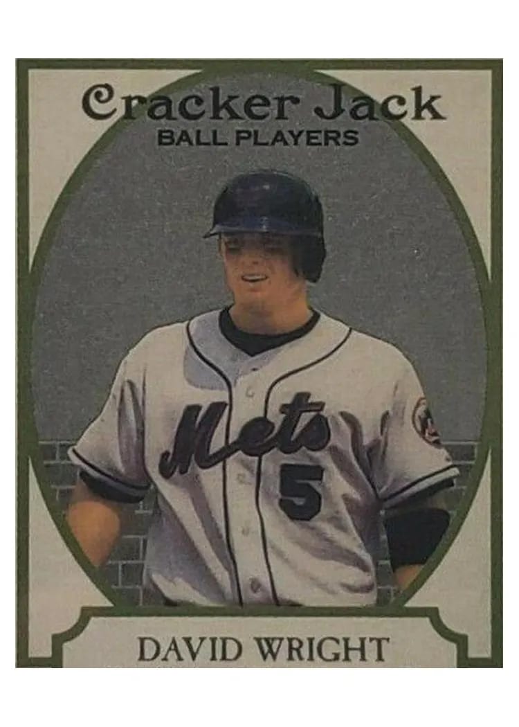 2005 Topps Cracker Jack David Wright #1 card