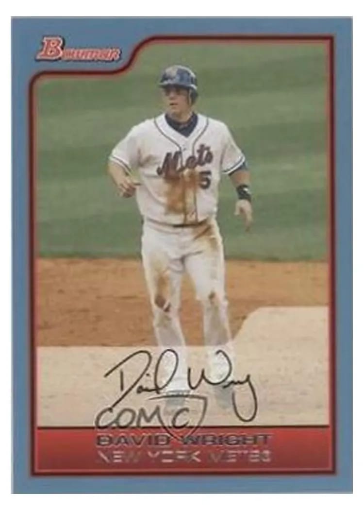2006 Bowman David Wright #70 card