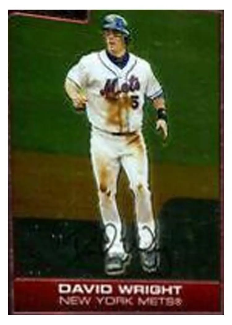 2006 Bowman Chrome David Wright #70 card