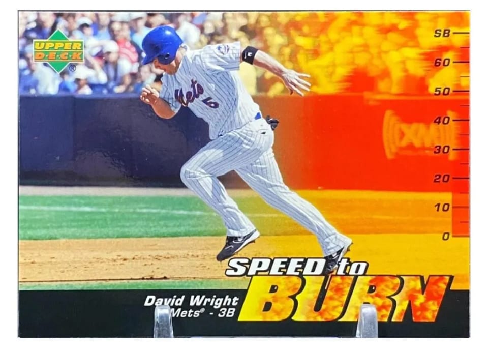 2006 Upper Deck Speed to Burn David Wright #SB-12 card