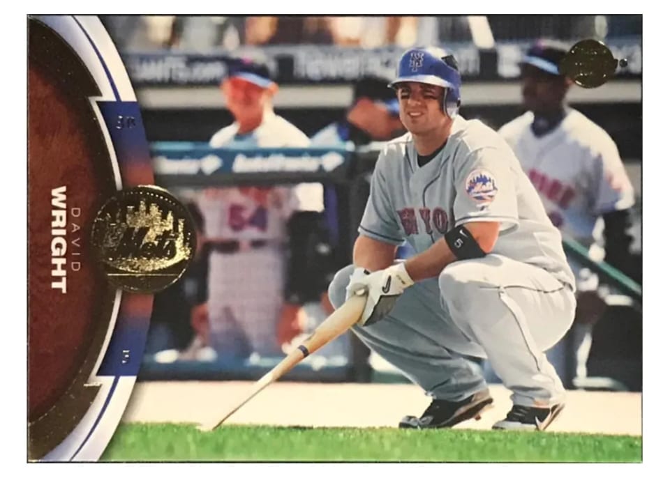 2006 Upper Deck Sweet Spot Update David Wright #57 card