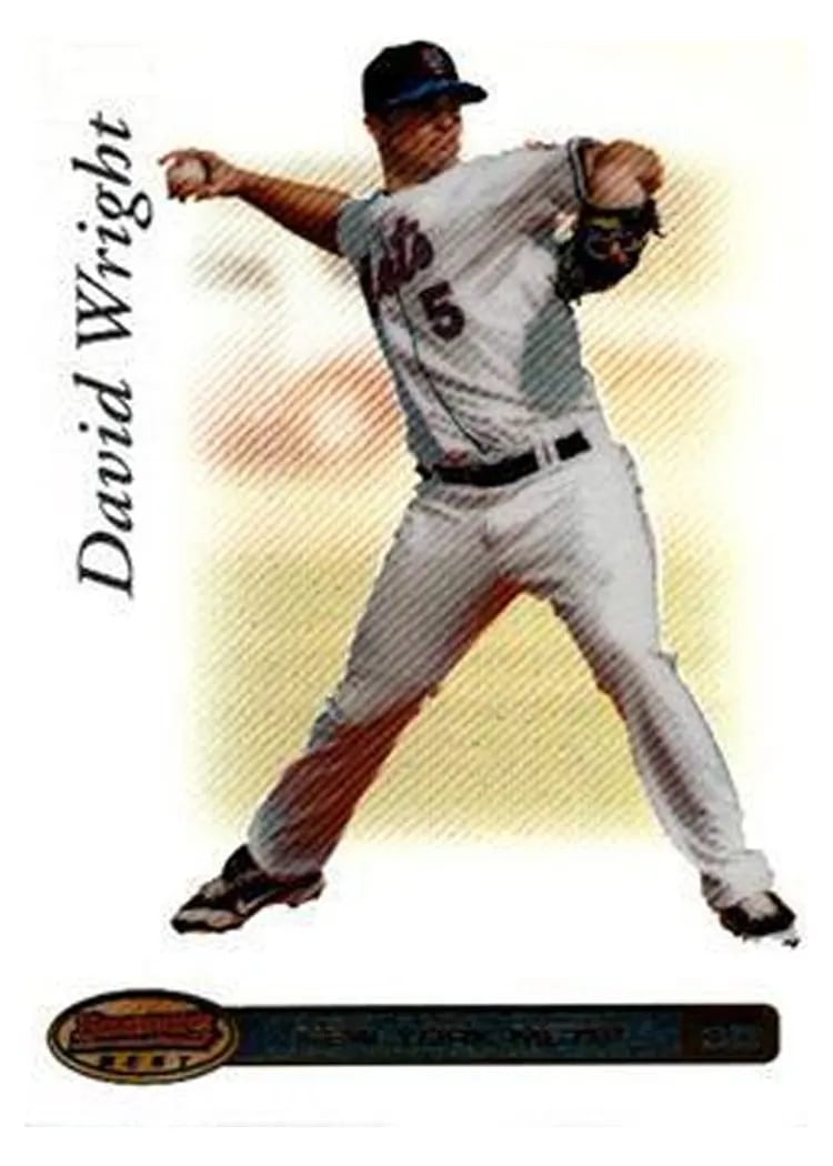 2007 Bowman's Best David Wright #29 card