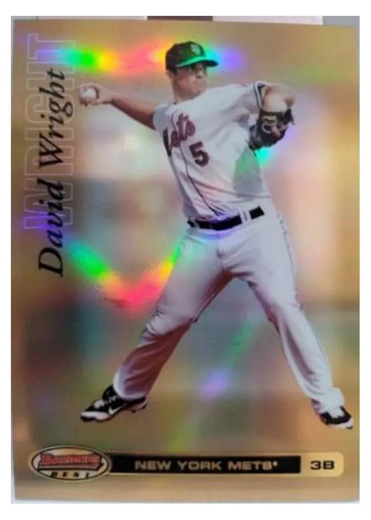 2007 Bowman's Best David Wright #29 card