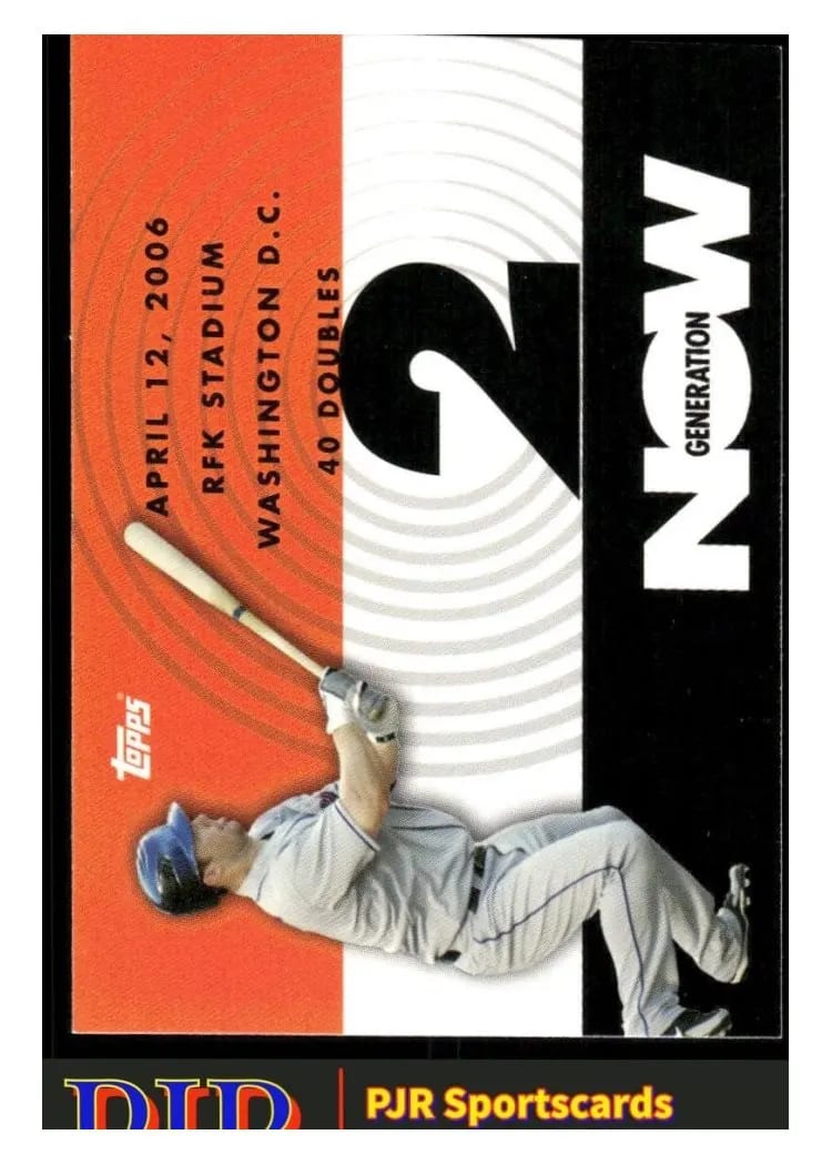 2007 Topps Generation Now David Wright #GN148 card