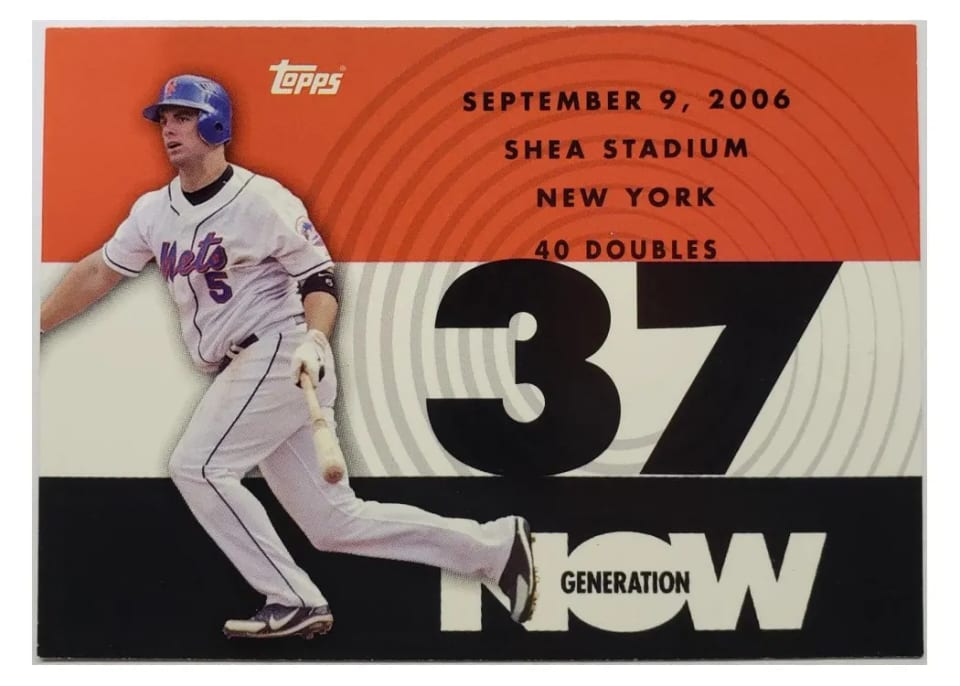2007 Topps Generation Now David Wright #GN183 card