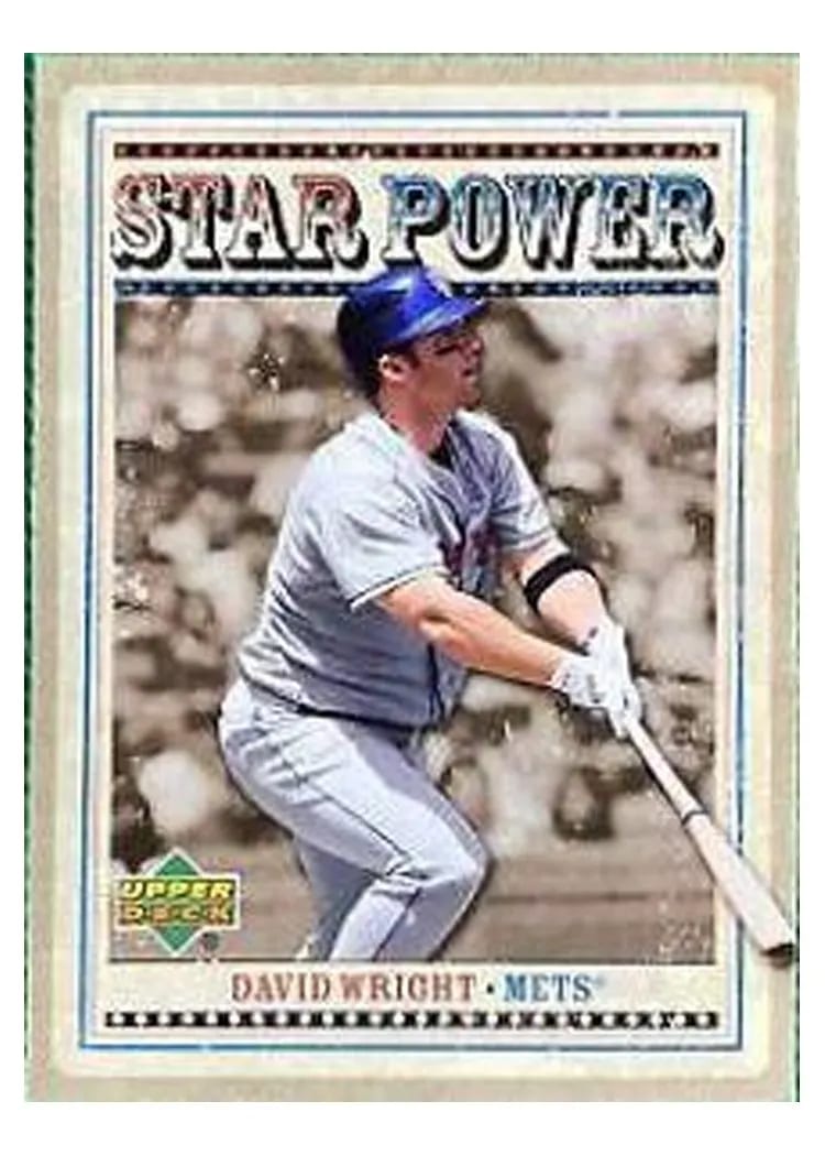 2007 Upper Deck Star Power David Wright #SP-WR card