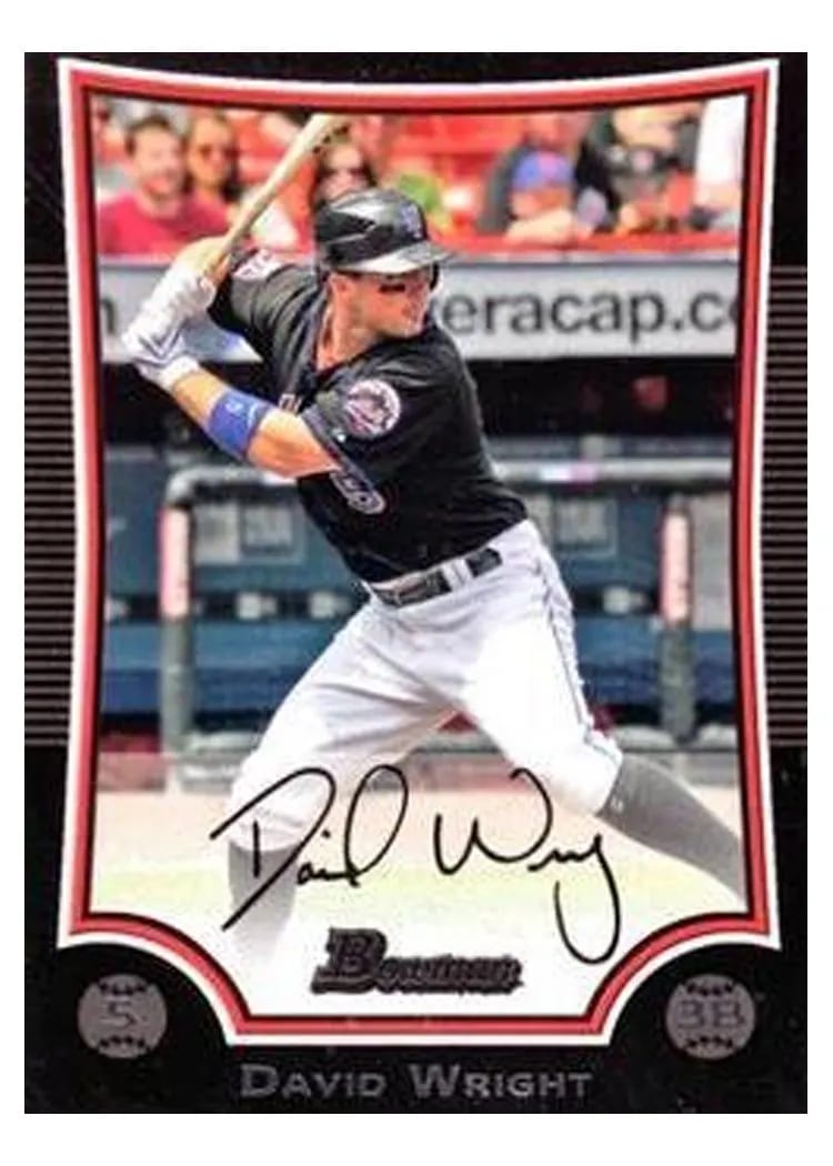 2009 Bowman David Wright #1 card