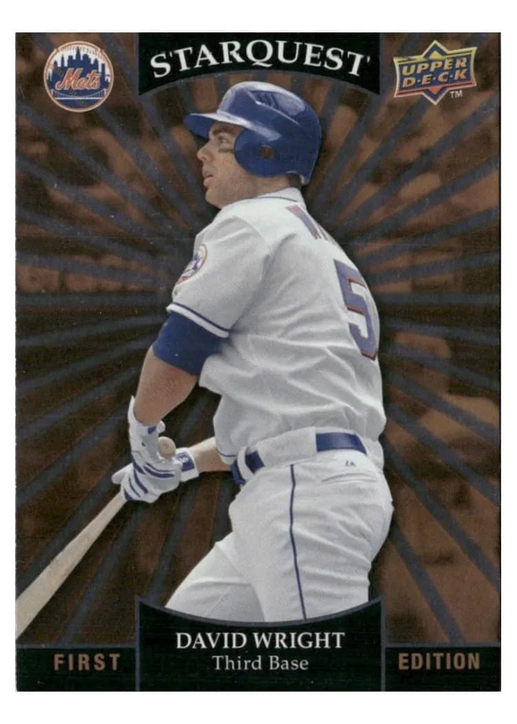 2009 Upper Deck First Edition Starquest David Wright #SQ-9 card