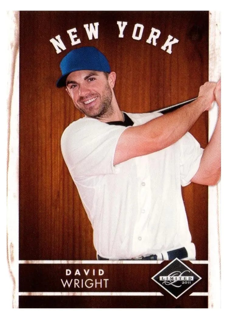2011 Panini Limited David Wright #13 card