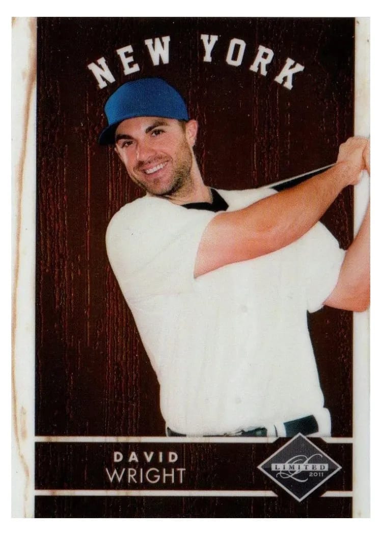 2011 Panini Limited David Wright #13 card