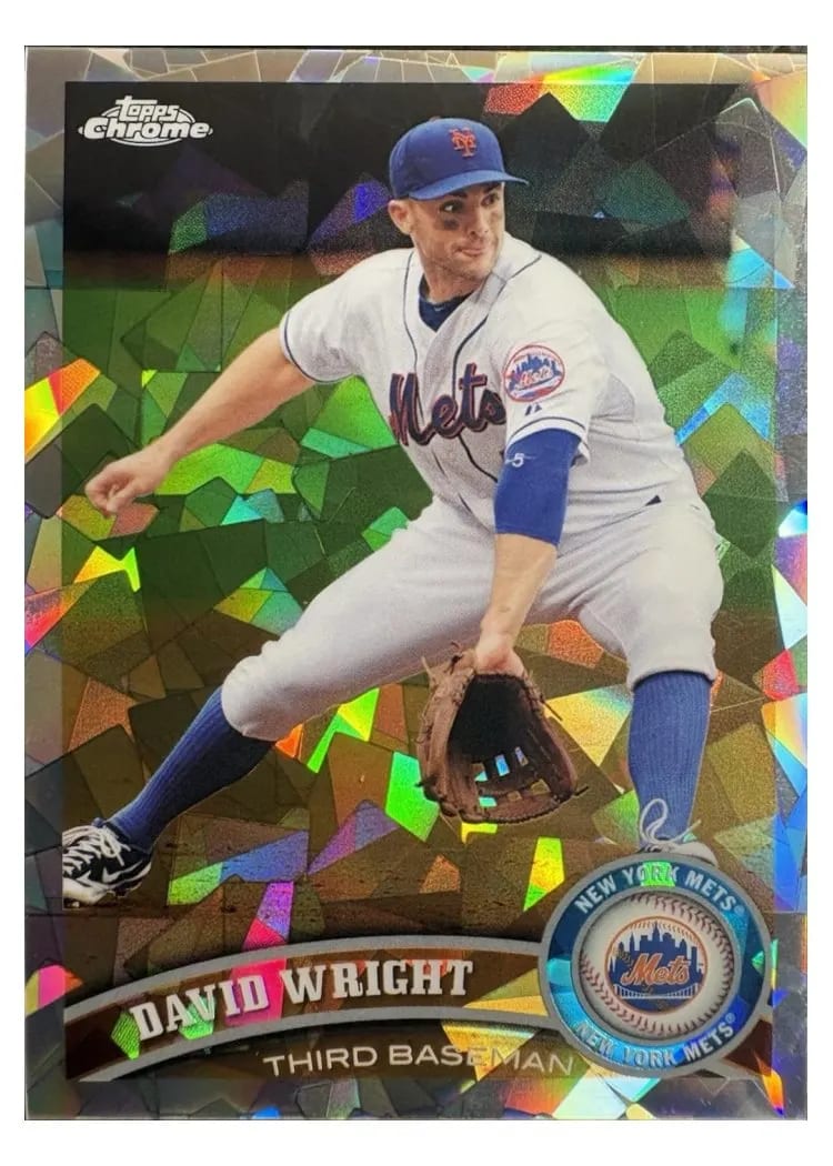 2011 Topps Chrome David Wright #5 card