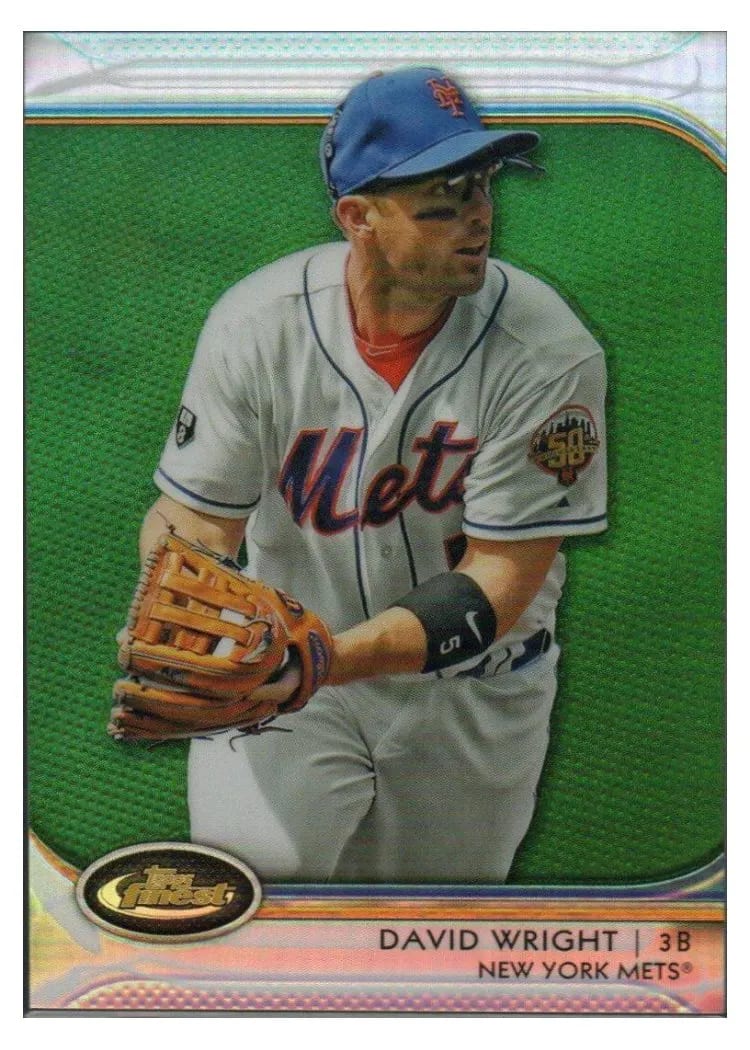 2012 Finest David Wright #38 card