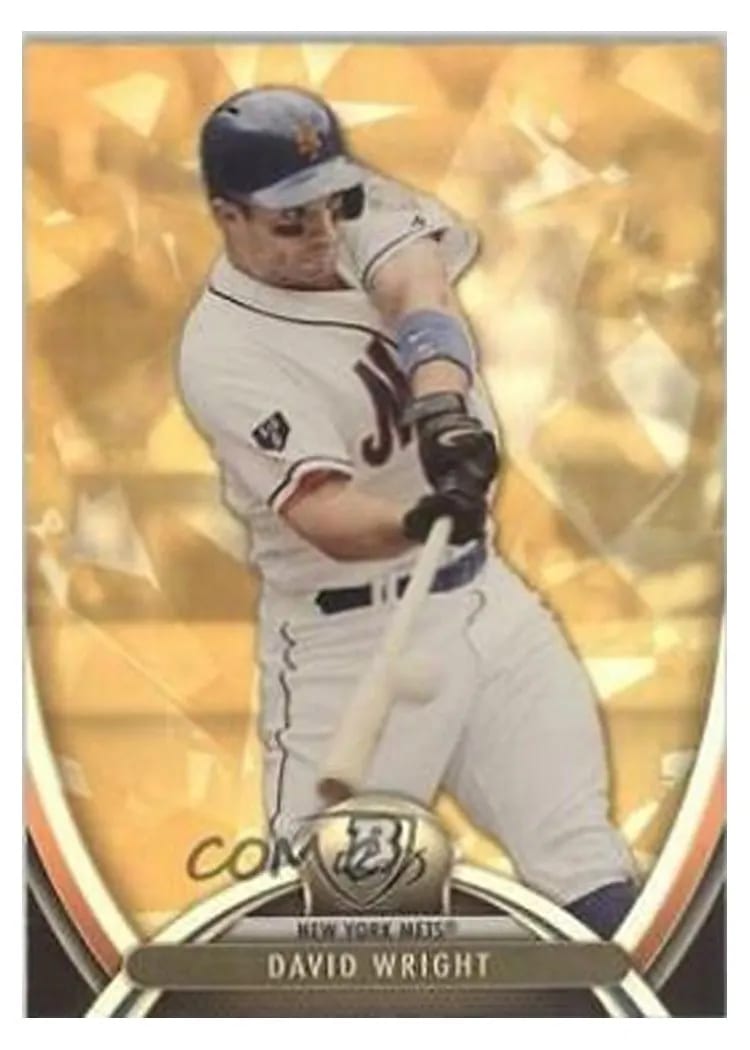2013 Bowman Platinum David Wright #36 card
