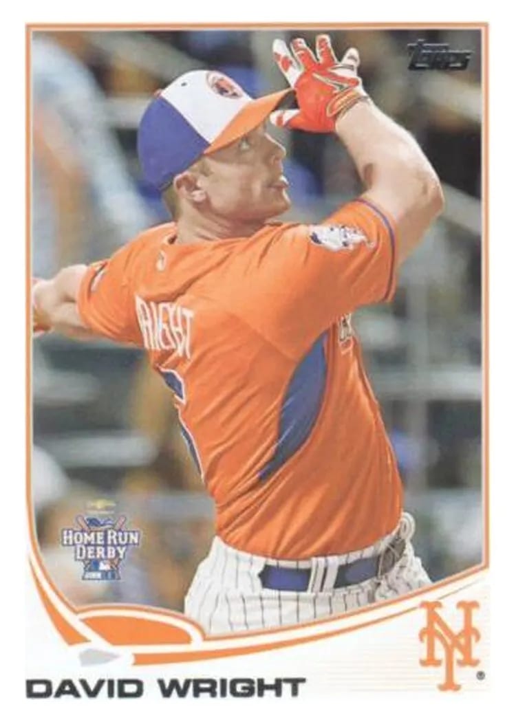2013 Topps Update David Wright #US129 card