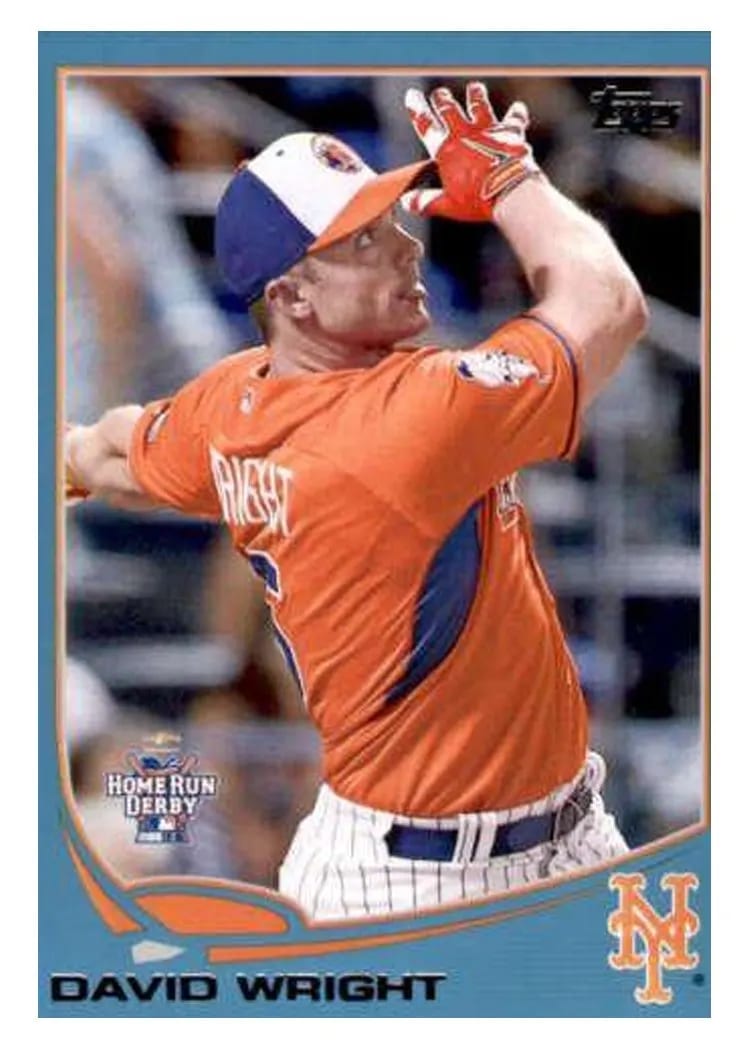 2013 Topps Update David Wright #US129 card