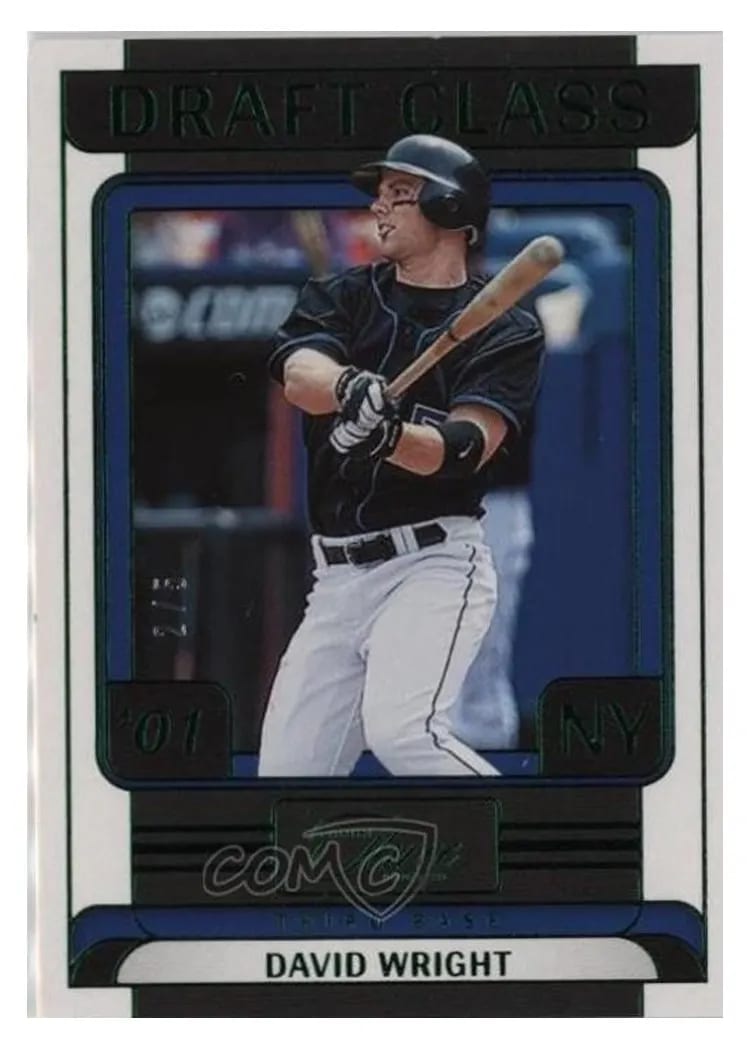 2024 Panini Three and Two Draft Class David Wright #4 card