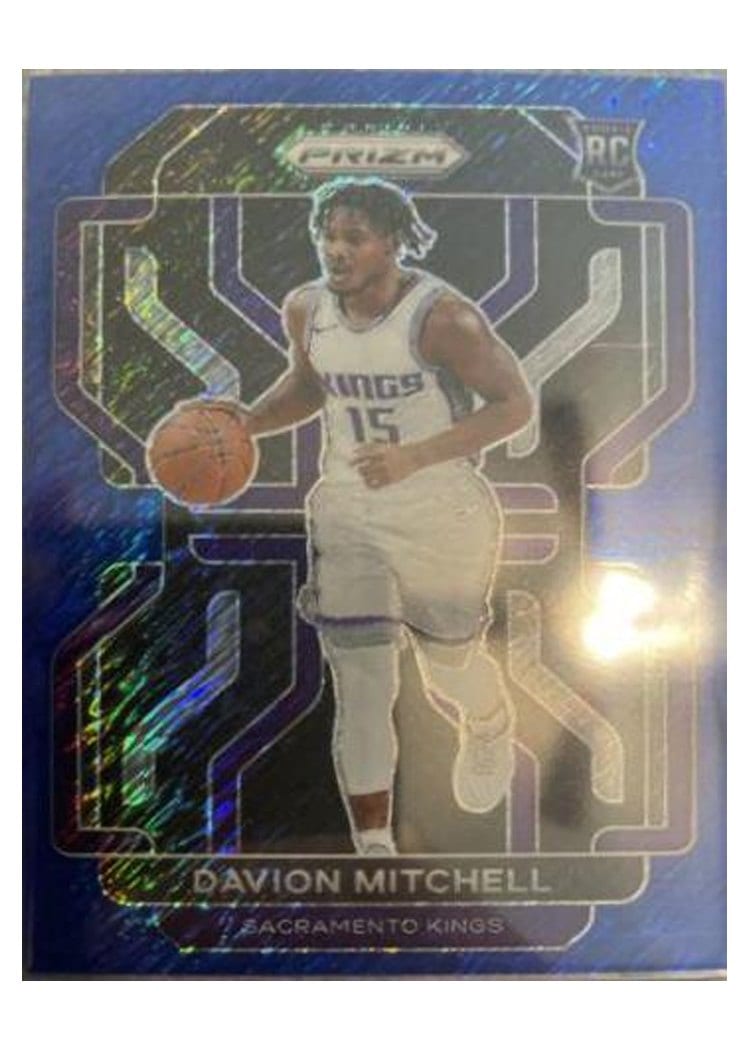 2021-22 Panini Prizm Base Set Davion Mitchell #312 card