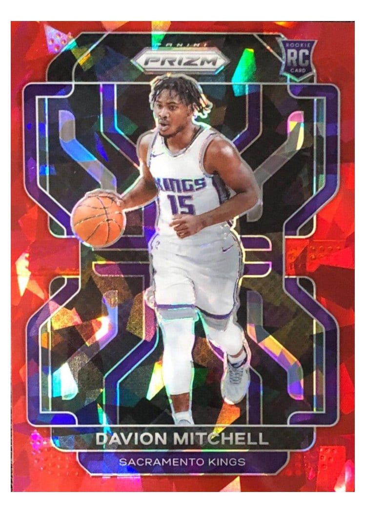 2021-22 Panini Prizm Base Set Davion Mitchell #312 card