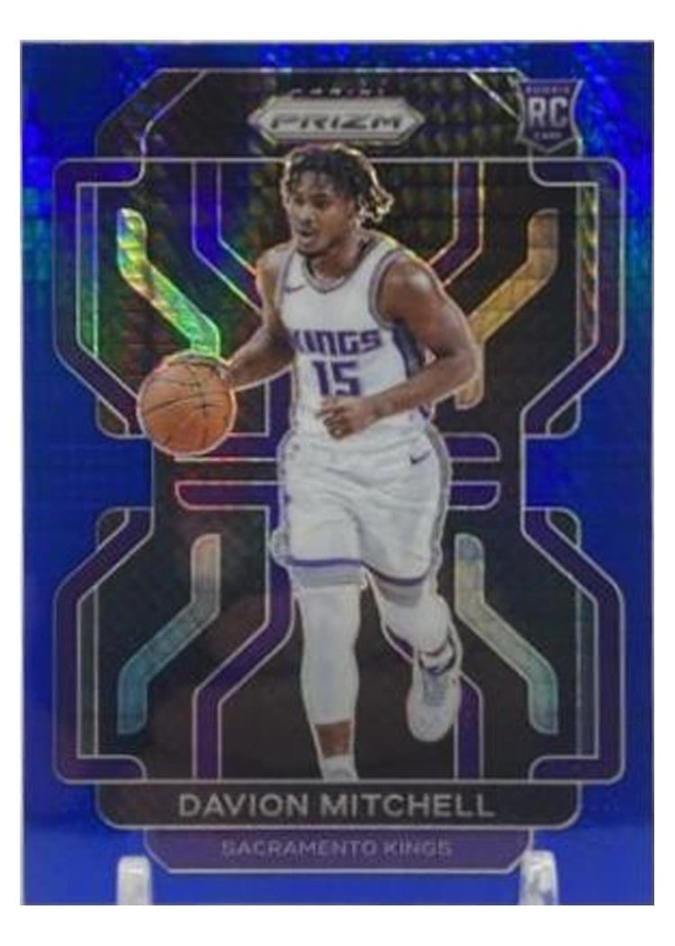 2021-22 Panini Prizm Base Set Davion Mitchell #312 card