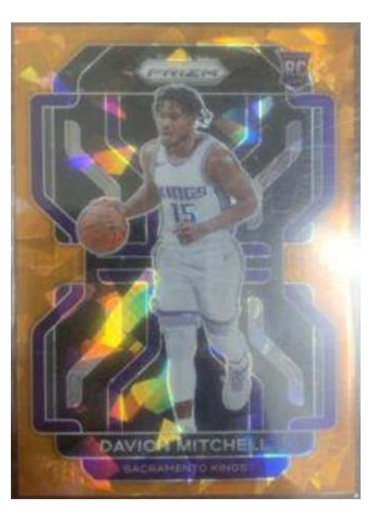 2021-22 Panini Prizm Base Set Davion Mitchell #312 card